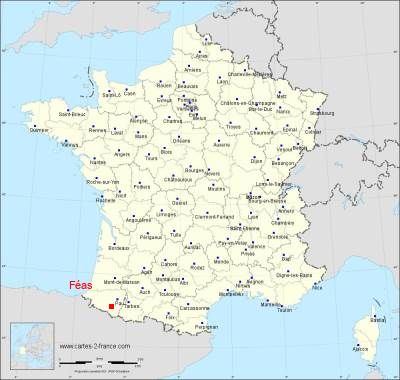 Carte de Féas