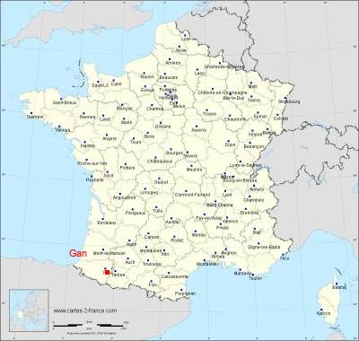 Carte de Gan