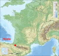 localisation mairie de Hosta