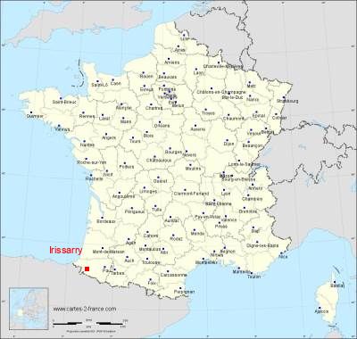 Carte de Irissarry