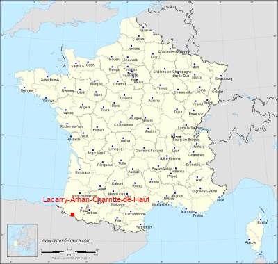 Carte de Lacarry-Arhan-Charritte-de-Haut