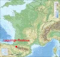 localisation mairie de Laguinge-Restoue