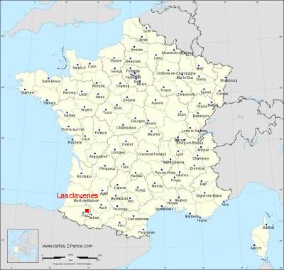 Carte de Lasclaveries