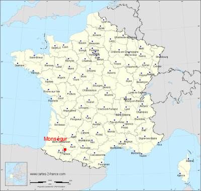 Carte de Monségur