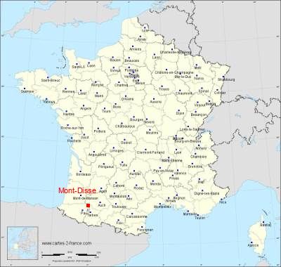 Carte de Mont-Disse