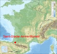 localisation mairie de Saint-Gladie-Arrive-Munein