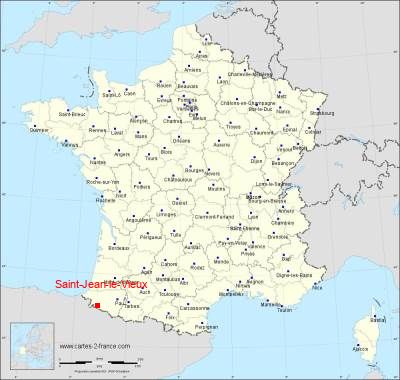 Carte de Saint-Jean-le-Vieux