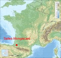 localisation mairie de Salles-Mongiscard