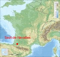 localisation mairie de Sault-de-Navailles
