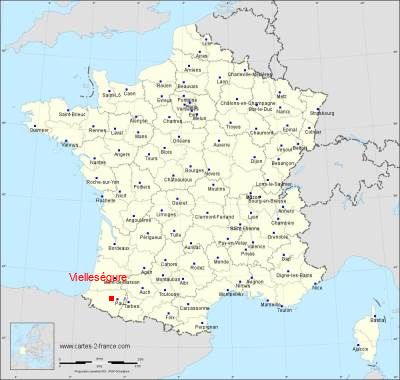Carte de Vielleségure