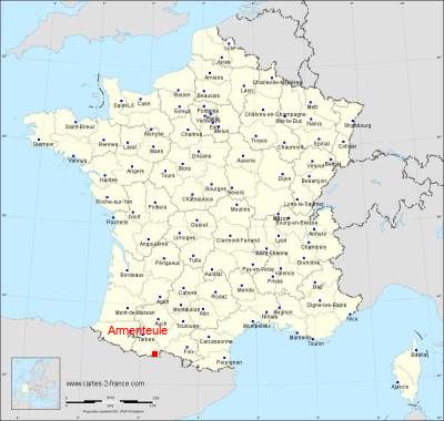 Carte de Armenteule