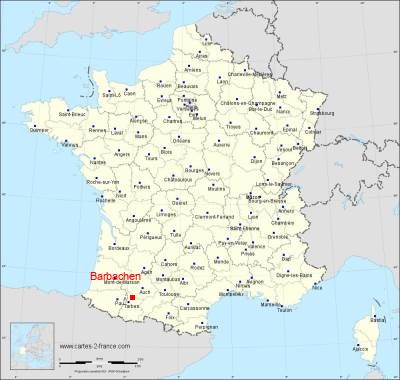 Carte de Barbachen
