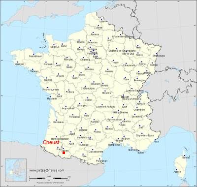 Carte de Cheust