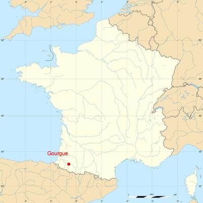 Fond de carte avec Gourgue