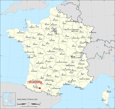 Carte de Houeydets