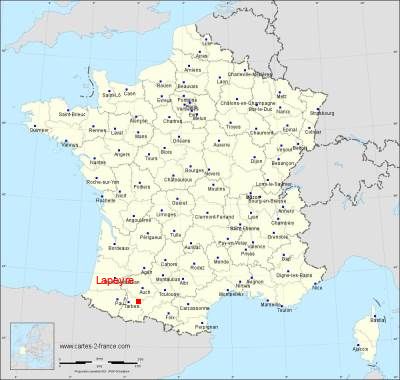 Carte de Lapeyre