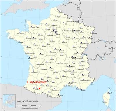 Carte de Luby-Betmont