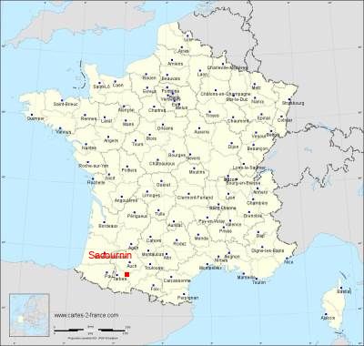 Carte de Sadournin