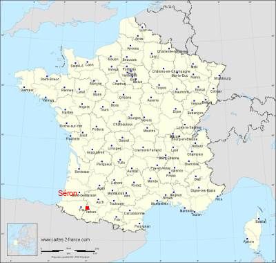 Carte de Séron