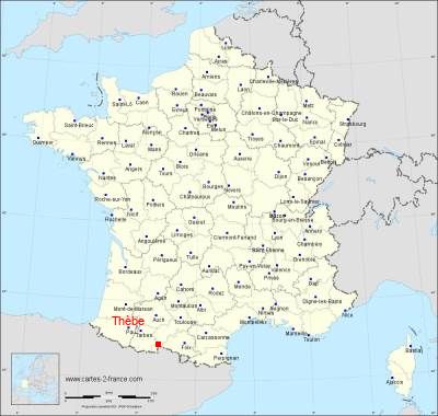 Carte de Thèbe