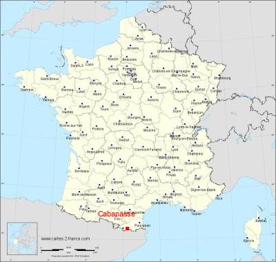 Carte de Cabanasse