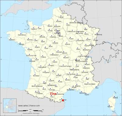 Carte de Elne