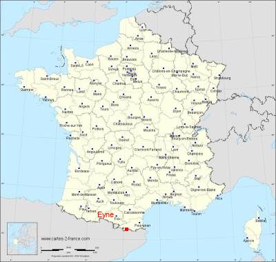 Carte de Eyne