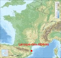 localisation mairie de Laroque-des-Albères