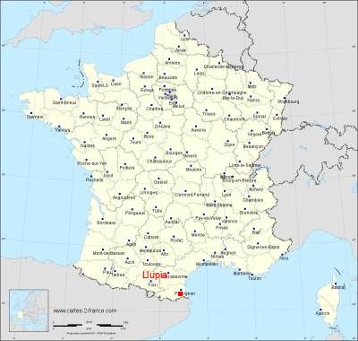 Carte de Llupia