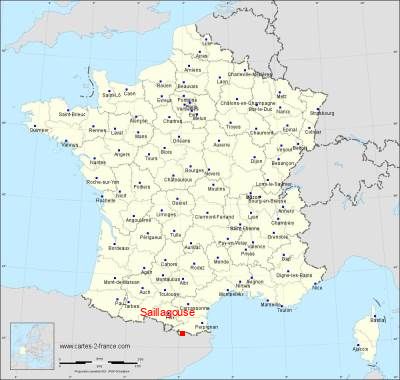 Carte de Saillagouse