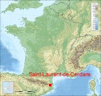 localisation mairie de Saint-Laurent-de-Cerdans
