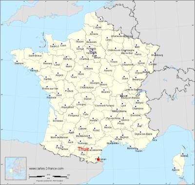 Carte de Thuir