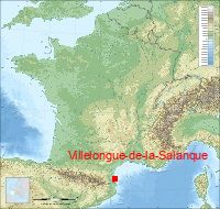 localisation mairie de Villelongue-de-la-Salanque