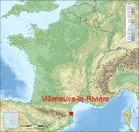 localisation mairie de Villeneuve-la-Rivière