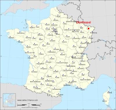 Carte de Domfessel