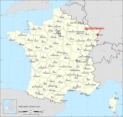 Carte de Geispolsheim