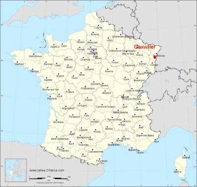 Carte de Goxwiller