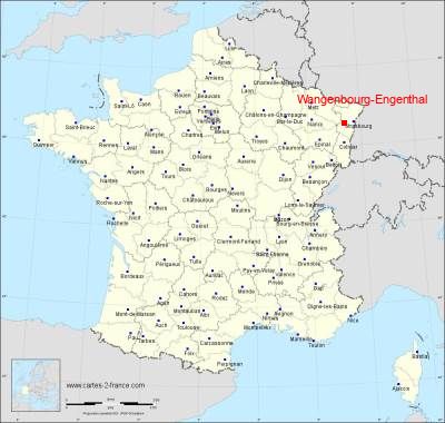 Carte de Wangenbourg-Engenthal