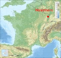 localisation mairie de Wolschheim