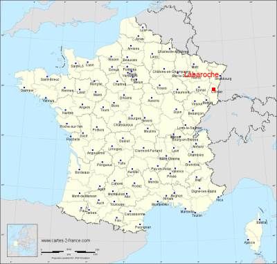 Carte de Labaroche