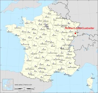 Carte de Rimbach-près-Guebwiller