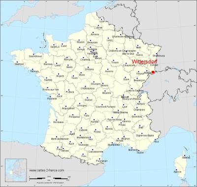 Carte de Wittersdorf