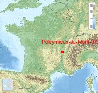 localisation mairie de Poleymieux-au-Mont-d'Or