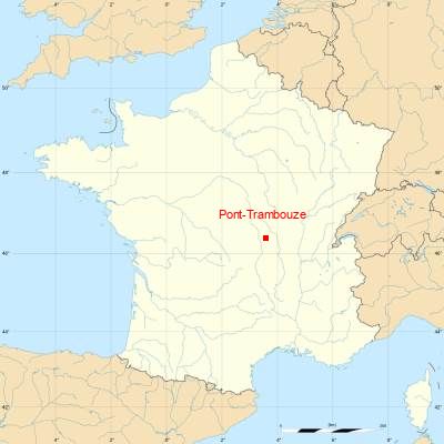 Fond de carte avec Pont-Trambouze