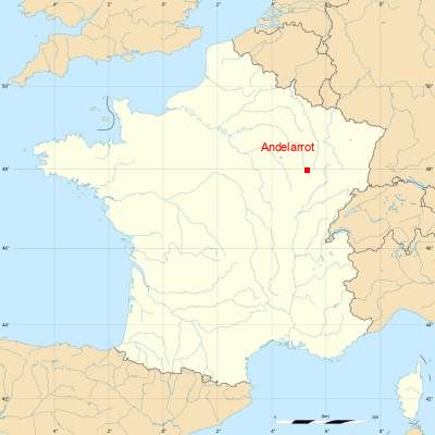 Fond de carte avec Andelarrot