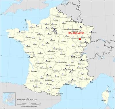 Carte de Bourbévelle