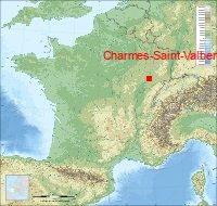 localisation mairie de Charmes-Saint-Valbert