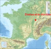 localisation mairie de Etrelles-et-la-Montbleuse