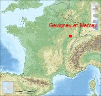 localisation mairie de Gevigney-et-Mercey