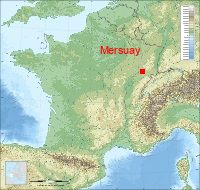 localisation mairie de Mersuay